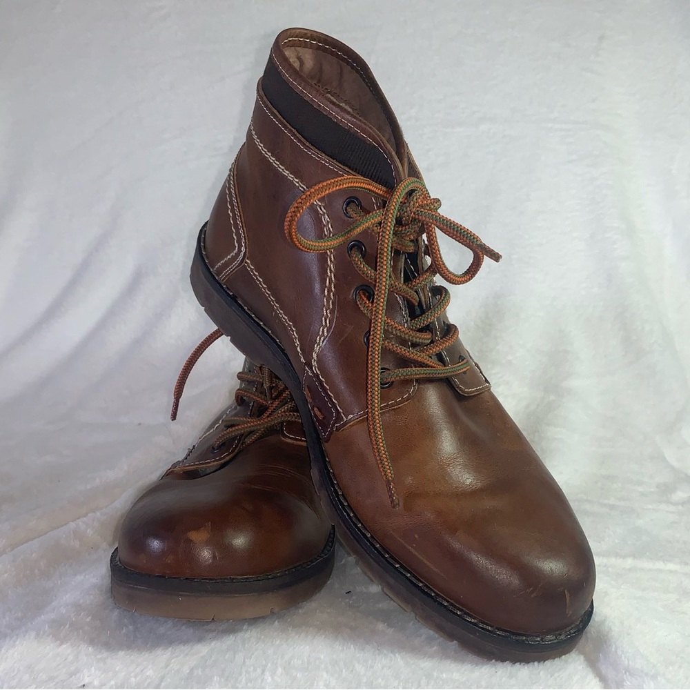 Aldo Mens‎ Brown Leather ankle boots Size 10